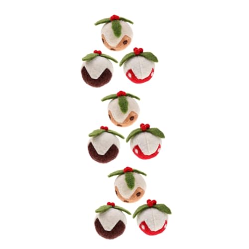 Happyyami 9 STK Fellknäuel-Spielzeug Für Haustiere Kratzspielzeug Für Weihnachtskatzen Weihnachtskatzenbällchen Katzenspielzeug Hunde Katzenbälle Gefälschte Wolle Einstellen Wollknäuel Happyyami 9 STK Fellknäuel-Spielzeug Für Haustiere Kratzspielzeug Für Weihnachtskatzen Weihnachtskatzenbällchen Katzenspielzeug Hunde Katzenbälle Gefälschte Wolle Einstellen Wollknäuel von Happyyami