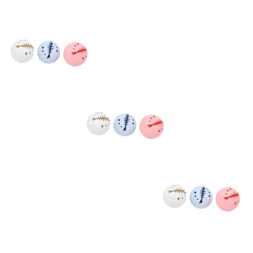 Happyyami 9 STK Katze Glocke Spielzeug Spielzeuge Katzenminze Spielzeug Laufrad für Katzen Katzenminze-Spielzeug Katzenspielzeug Spielzeug für Haustiere scheinen Kombination Happyyami 9 STK Katze Glocke Spielzeug Spielzeuge Katzenminze Spielzeug Laufrad für Katzen Katzenminze-Spielzeug Katzenspielzeug Spielzeug für Haustiere scheinen Kombination von Happyyami