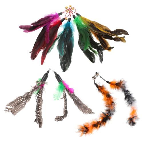 Happyyami 9stücke Teiliges Katzen-Spielzeug Plume Nachfüllset Für Interaktive Katzenangel Langlebig Und Kompatibel Mit Verschiedenen Katzenwänden Sorgt Für Spielspaß Und Drinnen Happyyami 9stücke Teiliges Katzen-Spielzeug Plume Nachfüllset Für Interaktive Katzenangel Langlebig Und Kompatibel Mit Verschiedenen Katzenwänden Sorgt Für Spielspaß Und Drinnen von Happyyami