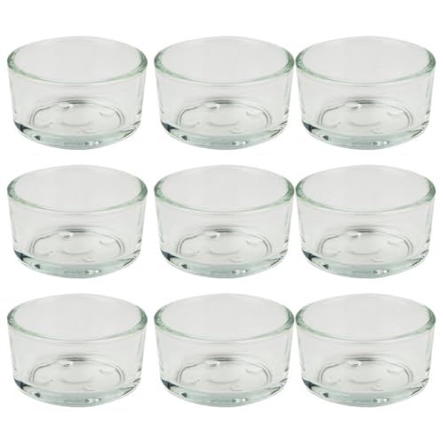 Happyyami 9-teiliges Glas-wasserschalen-Set für Reptilien Eidechsen Schlangen Tiernahrungsbecken Zum Trinken und Happyyami 9-teiliges Glas-wasserschalen-Set für Reptilien Eidechsen Schlangen Tiernahrungsbecken Zum Trinken und von Happyyami