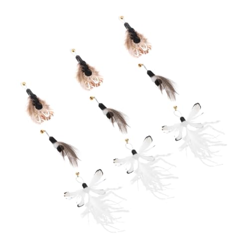 Happyyami 9st Ersatzkopf Für Katzenangel Katzen-Teaser-nachfüllungen Katzenspielzeug Bewegliches Ersatz Für Neckende Katze Katzen-Teaser-Spielzeug Katzenstäbe Kätzchen Angelrute Plastik Happyyami 9st Ersatzkopf Für Katzenangel Katzen-Teaser-nachfüllungen Katzenspielzeug Bewegliches Ersatz Für Neckende Katze Katzen-Teaser-Spielzeug Katzenstäbe Kätzchen Angelrute Plastik von Happyyami
