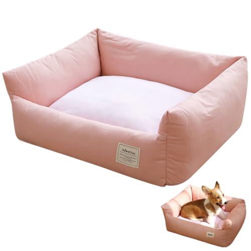 Happyyami Abnehmbares Waschbares Hundebett Kätzchenbett Kissen Für Warmen Schlaf Happyyami Abnehmbares Waschbares Hundebett Kätzchenbett Kissen Für Warmen Schlaf von Happyyami