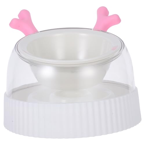 Happyyami Wasserspender Für Haustiere Wassernapf Für Hunde Langsame Fütterung Für Katzen Universell Sichere Materialien Kompakt Tragbar von Happyyami