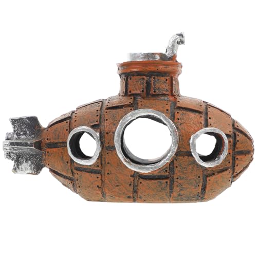 Happyyami Aquarium Aquariendekoration Schloss Aquarium-Ornament Aquarium-u-Boot-Ornament Koralle U-Boot-Dekorationen Große Aquariumdekorationen Aquarium Schiffswrack Dekorationen Tank Happyyami Aquarium Aquariendekoration Schloss Aquarium-Ornament Aquarium-u-Boot-Ornament Koralle U-Boot-Dekorationen Große Aquariumdekorationen Aquarium Schiffswrack Dekorationen Tank von Happyyami