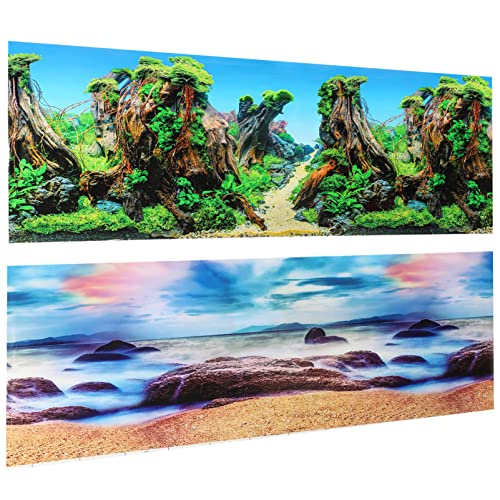 Happyyami Aquarium Hintergrundpapier Aquarienpflanzen Künstlich Rückwand Für Fischbecken Bausatz Hai Automatisch Tank Aufkleber Futterspender Aquariumdekoration Netz Dickfilmpapier Happyyami Aquarium Hintergrundpapier Aquarienpflanzen Künstlich Rückwand Für Fischbecken Bausatz Hai Automatisch Tank Aufkleber Futterspender Aquariumdekoration Netz Dickfilmpapier von Happyyami