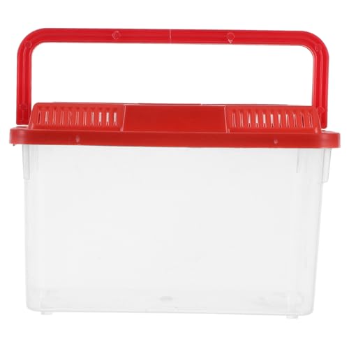 Happyyami Aquarium Kasten Kleiner Terrarium Tragbares Kunststoff Aquarium mit Deckel und Griff, transparent für Fische, Schildkröten, Hamster & Kleintiere, leicht reinigbar, vielseitig einsetzbar Happyyami Aquarium Kasten Kleiner Terrarium Tragbares Kunststoff Aquarium mit Deckel und Griff, transparent für Fische, Schildkröten, Hamster & Kleintiere, leicht reinigbar, vielseitig einsetzbar von Happyyami