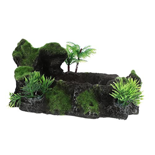 Happyyami Aquarium Schildkrötenbecken Schildkrötenrampe Plattform zum Sonnenbaden von Schildkröten Reptilien wasserschale Reptilien zubehör schleichtiere Reptilien-Wassernapf Reptilienschale Happyyami Aquarium Schildkrötenbecken Schildkrötenrampe Plattform zum Sonnenbaden von Schildkröten Reptilien wasserschale Reptilien zubehör schleichtiere Reptilien-Wassernapf Reptilienschale von Happyyami