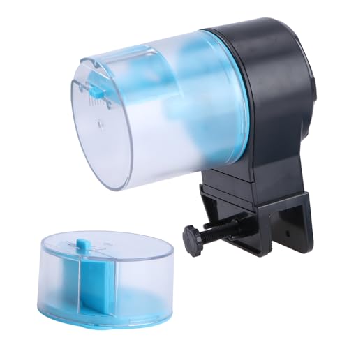 Happyyami Automatische Fischfütterung Futterspender Für Fisch Futterautomat Für Aquarien Aquarium Fischfutter von Happyyami