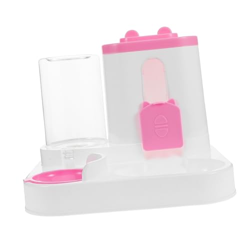 Happyyami Automatischer Katzenfutterspender Futternapf Für Kätzchen Katzennäpfe Tierfutternapf Wassernapf Für Haustiere Futterstation Für Haustiere Automatischer Futternapf Für Hunde von Happyyami