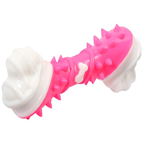 Happyyami Beiß für Haustiere Beiß für kleine Welpen Interaktives Welpenspielzeug Interactive Dog Toys Dog chew Toy Knochenspielzeug Backenzahnspielzeug für Hunde Rosa Happyyami Beiß für Haustiere Beiß für kleine Welpen Interaktives Welpenspielzeug Interactive Dog Toys Dog chew Toy Knochenspielzeug Backenzahnspielzeug für Hunde Rosa von Happyyami