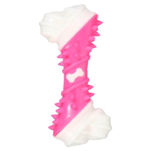 Happyyami Pet Dog Chew Toy Für Hunde Langlebiges Kauspielzeug Aus Knochenform Molarzahnspielzeug Für Zahnpflege Und Beschäftigung Für Welpen Und Aggressive Kauer von Happyyami