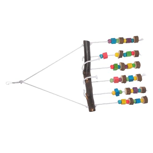Happyyami Parrot Chew Toy Aus Natürlichem Für Vögel Hängendes Kauspielzeug Für Papageien Und Wellensittiche Robust Und Sicher Für Stundenlangen Spielspaß Der Voliere Happyyami Parrot Chew Toy Aus Natürlichem Für Vögel Hängendes Kauspielzeug Für Papageien Und Wellensittiche Robust Und Sicher Für Stundenlangen Spielspaß Der Voliere von Happyyami