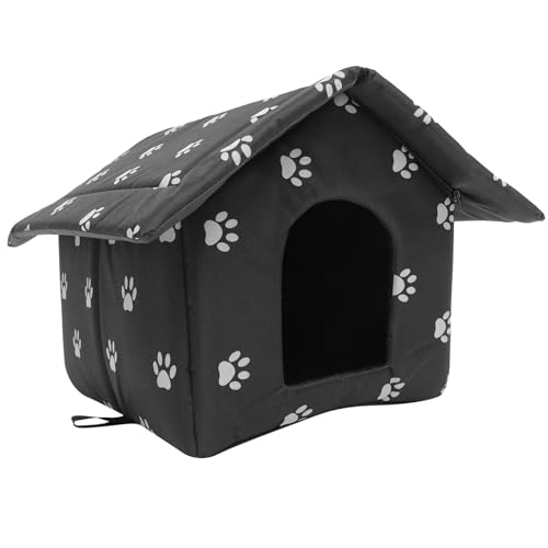 Happyyami Outdoor Katzenhaus Wetterfestes Und Bequemes Katzen Nest Für Draußen Abnehmbare Und Waschbare Haustierunterkunft Für Katzen Und Kleine Hunde Für Winter Und Regen Happyyami Outdoor Katzenhaus Wetterfestes Und Bequemes Katzen Nest Für Draußen Abnehmbare Und Waschbare Haustierunterkunft Für Katzen Und Kleine Hunde Für Winter Und Regen von Happyyami