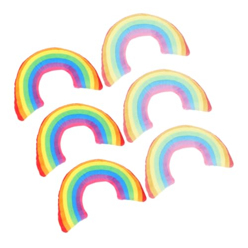 Happyyami 6stücke U-förmige Katzenkissen Für Beruhigenden Schlaf Mit Katzenminze Für Erholung Farbenfrohe Regenbogenfarben Für Wohnungskatzen Happyyami 6stücke U-förmige Katzenkissen Für Beruhigenden Schlaf Mit Katzenminze Für Erholung Farbenfrohe Regenbogenfarben Für Wohnungskatzen von Happyyami