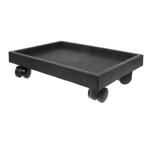 Happyyami Blumentopf Tablett Stand tragbar Anlage eingetopft blumenkübel untersetzer blumentopfuntersetzer Auslaufsicherer Blumentopfboden Topfpflanzenbeweger Pflanzschale Sport von Happyyami
