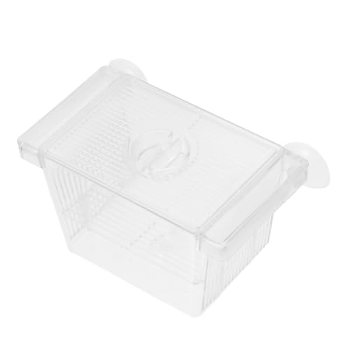 Happyyami Aquarium Fischbrutkasten Mit Saugnapf Praktischer Inkubator Für Fischlaich Und Jungfische Schützt Vor Angriffen Und Erhöht Überlebensrate Für Aquarienhaltung von Happyyami