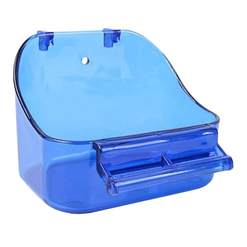Happyyami Papagei Bad Für Sittich Vogel Käfig Zubehör Badewanne Pet Box Kunststoff Gesundheit Einfach Installieren von Happyyami