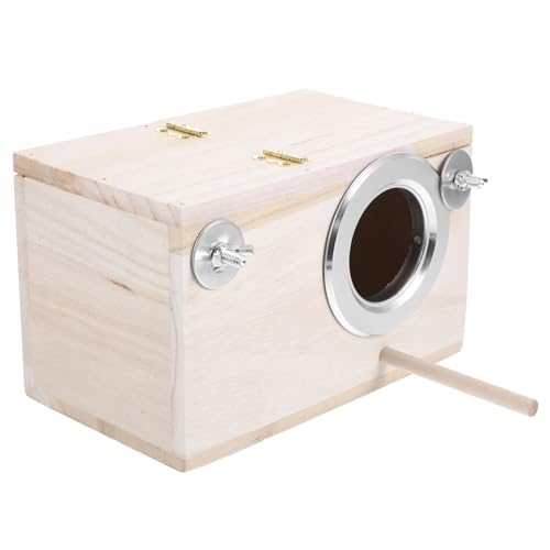 Happyyami Box Vogelnest Brutkasten Vögel Großes Vogelhaus Vogelbarsch Mit Nest Nymphensittichhäuser Papageiennest Für Käfig Vogelhaus Käfig Kleines Vogelhaus Nymphensittichkäfig Zubehör Aus Happyyami Box Vogelnest Brutkasten Vögel Großes Vogelhaus Vogelbarsch Mit Nest Nymphensittichhäuser Papageiennest Für Käfig Vogelhaus Käfig Kleines Vogelhaus Nymphensittichkäfig Zubehör Aus von Happyyami