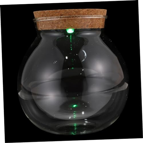 Happyyami Bunte Ökologische Flasche Landschaftsbastelflasche Behälter Für Mikrolandschaften Einfache Flasche Micro-landschafts-DIY-Flasche Mikrolandschaftsflasche Transparente Flasche Glas von Happyyami