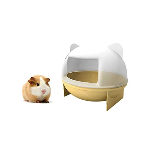 Happyyami Badezimmer Für Kleintiere Chinchilla-badehaus Mit Katzen-Design Geeignet Für Hamster Mäuse Ratten Rennmäuse Zwerghamster Zufällige Farbe von Happyyami
