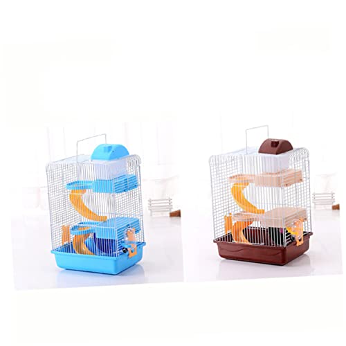 Happyyami Chinchillakäfig hamsterhaus Hamster käfig Hamsterkuchen für Chinchillas Hamster cage Hamsterwohnung Hamsterstall kleintierhaus Hamsterburg Hamsterkäfig Haustierkäfig Blue Happyyami Chinchillakäfig hamsterhaus Hamster käfig Hamsterkuchen für Chinchillas Hamster cage Hamsterwohnung Hamsterstall kleintierhaus Hamsterburg Hamsterkäfig Haustierkäfig Blue von Happyyami