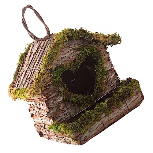 Happyyami Papageiennest Käfig Vogelhaus Hängender Vogelnistkasten Gartendeko Vogelhaus Happyyami Papageiennest Käfig Vogelhaus Hängender Vogelnistkasten Gartendeko Vogelhaus von Happyyami