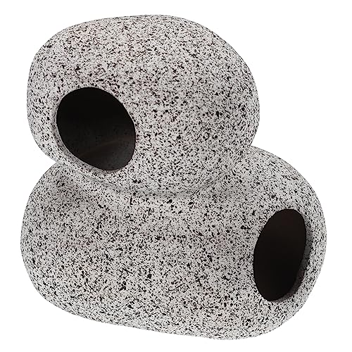Happyyami Dekorative Fischhöhle Für Aquarien Sicherer Rückzugsort Für Garnelen Und Zierfische Naturstein Design Aquarium Zubehör Für Optimale Versteckmöglichkeiten 2er Set Happyyami Dekorative Fischhöhle Für Aquarien Sicherer Rückzugsort Für Garnelen Und Zierfische Naturstein Design Aquarium Zubehör Für Optimale Versteckmöglichkeiten 2er Set von Happyyami