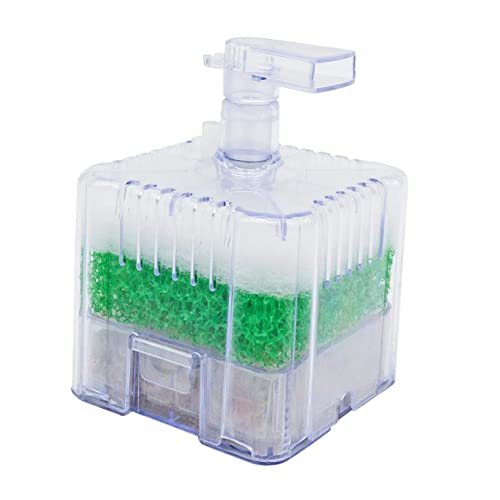 Happyyami Eckfilter Für Aquarien Aktivkohlefilter Mit Keramikringen Innenfilter Für üß Und Meerwasseraquarien Multi Layer Schwammfilter von Happyyami