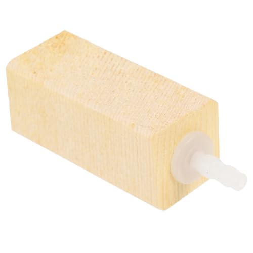 Happyyami Eiweißabschäumer Vorfilterschaum für Aquarien Diffusor aus Keramik Bubble Diffuser sauerstoffpumpe Aquarium Diffusoren Sauerstoff-Luftsprudler Schwammfilter Flugzeug Holz Erdgas von Happyyami