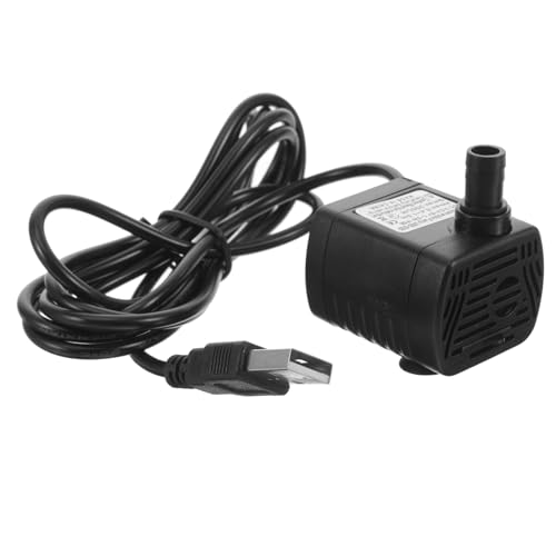 Happyyami Entleeren Wasserfall Fisch Aquarium Schlauch brunnenpumpe umwälzpumpe Submersible Pump USB Wasserpumpe tauchpumpen Pumpe für Teich Teichpumpen tauchfähig im Freien Plastik Black Happyyami Entleeren Wasserfall Fisch Aquarium Schlauch brunnenpumpe umwälzpumpe Submersible Pump USB Wasserpumpe tauchpumpen Pumpe für Teich Teichpumpen tauchfähig im Freien Plastik Black von Happyyami
