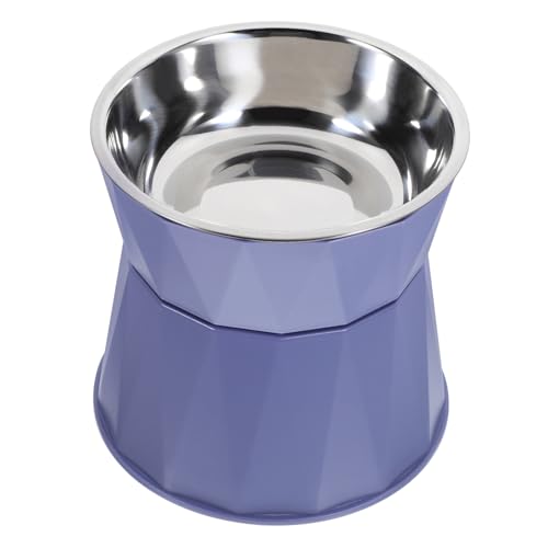Happyyami Erhöhter Katzennapf Mit Verstellbarem Design Rutschfester Futternapf Für Katzen Und Kätzchen Lebensmittelechtes Material Für Futter Und Wasser von Happyyami
