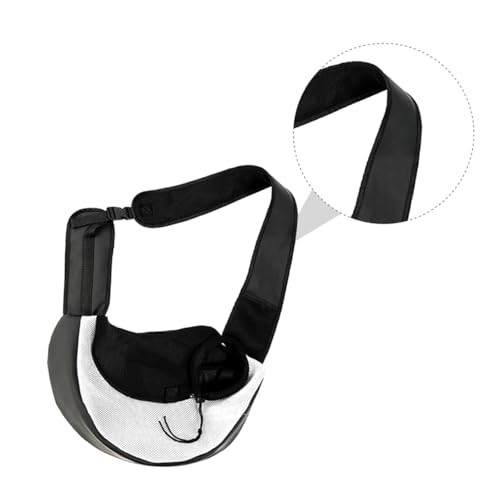 Happyyami 1stück Faltbare Haustier Trage Tasche Leichte Umhängetasche Für Hunde Und Katzen Mit Verstellbarem Halskragen Und Großem Stauraum Für Reisen Und Outdoor-aktivitäten von Happyyami