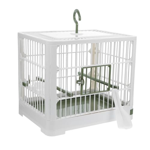 Happyyami Faltbarer Papageien-reisekäfig Leichter Transportkäfig Für Vögel Für Sittiche Und Kleine Vögel Mit Tragbarem Design Und Sicherem Lebensraum Für Unterwegs Happyyami Faltbarer Papageien-reisekäfig Leichter Transportkäfig Für Vögel Für Sittiche Und Kleine Vögel Mit Tragbarem Design Und Sicherem Lebensraum Für Unterwegs von Happyyami