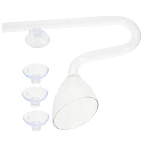 Happyyami Aquarium Wasser Siphon Pumpe Mit Bell Mouth Design Hochwertige Glas Aerationsrohre Für Fischbecken Einstellbarer Wasserfluss Langlebig Und Benutzerfreundlich von Happyyami