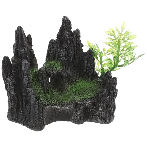 Happyyami Retro-Aquarium- Berglandschaftsbau Für Aquarium-zubehör Dekorationen von Happyyami