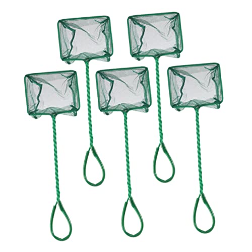 Happyyami Fischernetz Für Fische 4 Zoll 5 Teile/Pakete Grün Aquarium Net Sicher Fangen -behang Happyyami Fischernetz Für Fische 4 Zoll 5 Teile/Pakete Grün Aquarium Net Sicher Fangen -behang von Happyyami