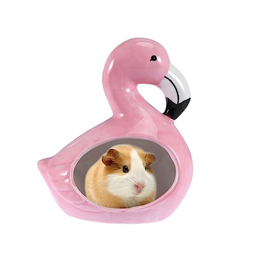 Happyyami Flamingo Design Keramisches Hamsterhaus Für Den Sommer Kühlendes Schlafnest Für Hamster Und Kleintiere Ideal Für Tierfreundliche Umgebungen Happyyami Flamingo Design Keramisches Hamsterhaus Für Den Sommer Kühlendes Schlafnest Für Hamster Und Kleintiere Ideal Für Tierfreundliche Umgebungen von Happyyami