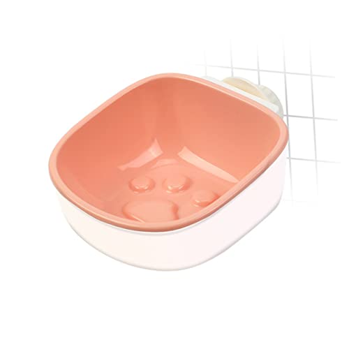 Happyyami hängende Haustierschüssel Futternapf für Kätzchen Pet Bowl Futternapf Hundefutter Futterautomat für Haustiere die Katze Zubringer Anti-Erstickungs-Schüssel Haustiernapf von Happyyami