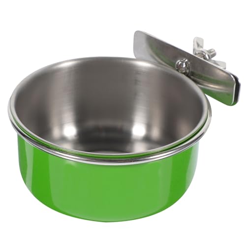 Happyyami Edelstahl Futter Und Wassernapf Für Vögel Hängend Stabil Und Installieren Für Papageien Wellensittiche Und Andere Haustiere Vogelkäfig Zubehör Happyyami Edelstahl Futter Und Wassernapf Für Vögel Hängend Stabil Und Installieren Für Papageien Wellensittiche Und Andere Haustiere Vogelkäfig Zubehör von Happyyami
