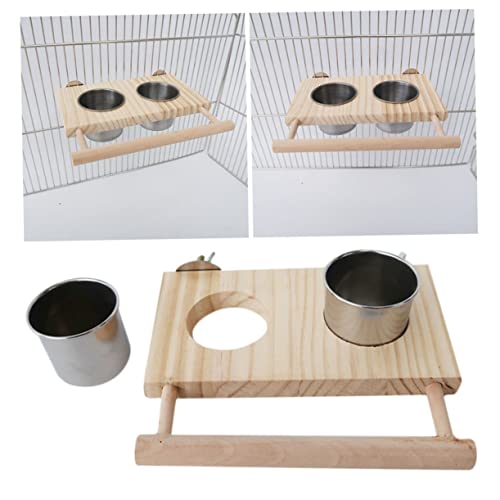 Happyyami Edelstahl Futterschale Für Vögel Kleine Futter Und Wasserschale Für Papageien Praktisches Käfigzubehör Zur Einfachen Reinigung Und Fütterung Von Kleinen Vögeln Happyyami Edelstahl Futterschale Für Vögel Kleine Futter Und Wasserschale Für Papageien Praktisches Käfigzubehör Zur Einfachen Reinigung Und Fütterung Von Kleinen Vögeln von Happyyami