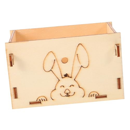 Happyyami Hamsterfutterspender Futterständer Holz Heuspender für Haustiere Tragbar und Platzsparend Happyyami Hamsterfutterspender Futterständer Holz Heuspender für Haustiere Tragbar und Platzsparend von Happyyami
