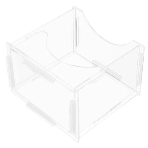 Happyyami Acryl-futterschüssel Für Hamster Robuste wasserdichte Futter Und Wasserschale Für Kleine Haustiere Wie Meerschweinchen Und Zwerghamster Schadstofffreies Material Kompakt Und von Happyyami