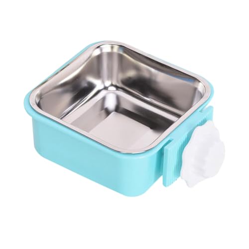 Happyyami Futternapf für Haustiere Aus Edelstahl Wasserspender für Hunde und Katzen Fester und Abnehmbarer Napf Leicht Zu Reinigen Tierbedarf Größe S Happyyami Futternapf für Haustiere Aus Edelstahl Wasserspender für Hunde und Katzen Fester und Abnehmbarer Napf Leicht Zu Reinigen Tierbedarf Größe S von Happyyami
