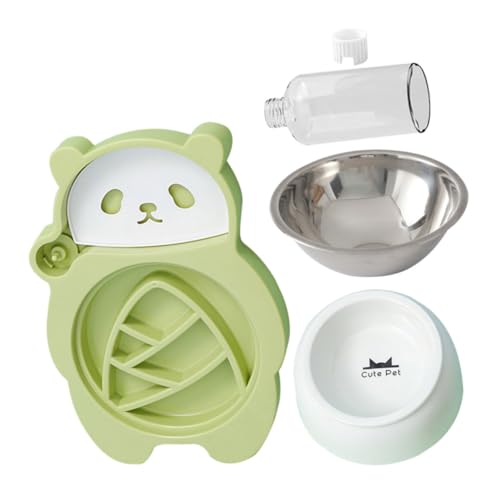 Happyyami Einzigartiger Futterspender Für Haustiere Im Panda-Design Hundenapf Aus Edelstahl Futterspender Für Tiernahrung Futternapf Für Hunde Wasserspender Für Hunde Happyyami Einzigartiger Futterspender Für Haustiere Im Panda-Design Hundenapf Aus Edelstahl Futterspender Für Tiernahrung Futternapf Für Hunde Wasserspender Für Hunde von Happyyami