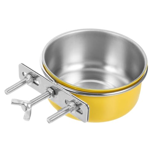 Happyyami Vogelfutterbehälter Für Käfige Sichere Mit Schrauben Langlebige Futterschale Für Papageien Und Vögel Für Wasser Und Futter von Happyyami