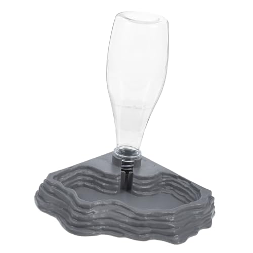 Happyyami Reptilien-trinkbrunnen Aus Kunststoff Für Schildkröten Und Eidechsen Automatischer Wasserspender Graue Farbe Sicheres Design Für Terrarien Und Haustierbedarf Happyyami Reptilien-trinkbrunnen Aus Kunststoff Für Schildkröten Und Eidechsen Automatischer Wasserspender Graue Farbe Sicheres Design Für Terrarien Und Haustierbedarf von Happyyami