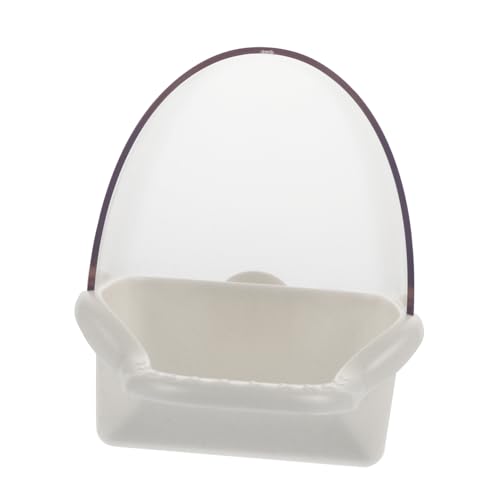 Happyyami Parrot Feeder Box Für Außenbereich Große Kapazität Umweltfreundliches Kunststoffmaterial Einfach Zu Reinigen Für Kanarienvögel Papageien Und Andere Kleine Vögel von Happyyami