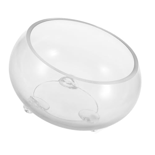 Happyyami Glas-fischschale, Terrarium, Pflanzgefäß, Hydrokultur-Aquarium, Runde Fischschale, Dekoratives Herzstück Für Zuhause, Büro, Hochzeitsdekoration Happyyami Glas-fischschale, Terrarium, Pflanzgefäß, Hydrokultur-Aquarium, Runde Fischschale, Dekoratives Herzstück Für Zuhause, Büro, Hochzeitsdekoration von Happyyami