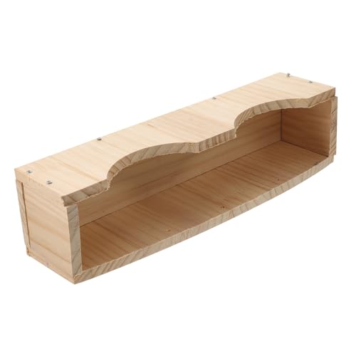 Happyyami Erhöhter Futterspender Aus Holz Futtertrog Für Kaninchen Meerschweinchen Und Hamster Happyyami Erhöhter Futterspender Aus Holz Futtertrog Für Kaninchen Meerschweinchen Und Hamster von Happyyami