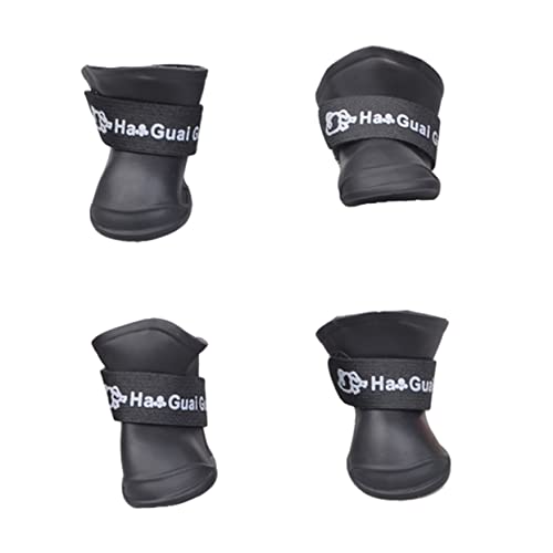 Happyyami Gummi-Regenschuhe für Hunde Schneeeisschuhe für Haustiere Schneeschuhe für kleine Hunde Gummistiefel Regenstiefel für Haustiere Regenstiefel für Welpen der Hund Stock Happyyami Gummi-Regenschuhe für Hunde Schneeeisschuhe für Haustiere Schneeschuhe für kleine Hunde Gummistiefel Regenstiefel für Haustiere Regenstiefel für Welpen der Hund Stock von Happyyami
